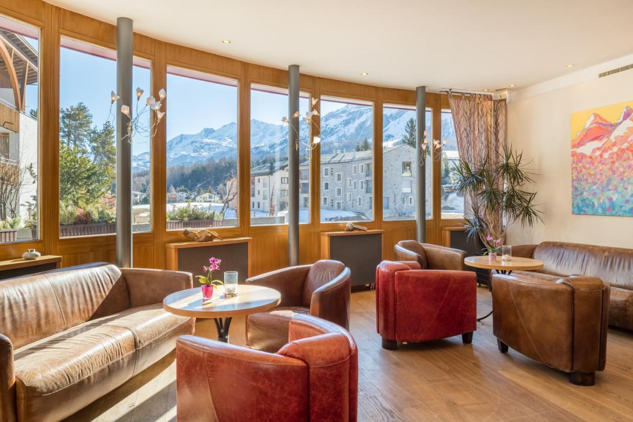 Schweizerhaus Swiss Quality Hotel Maloja Eksteriør bilde