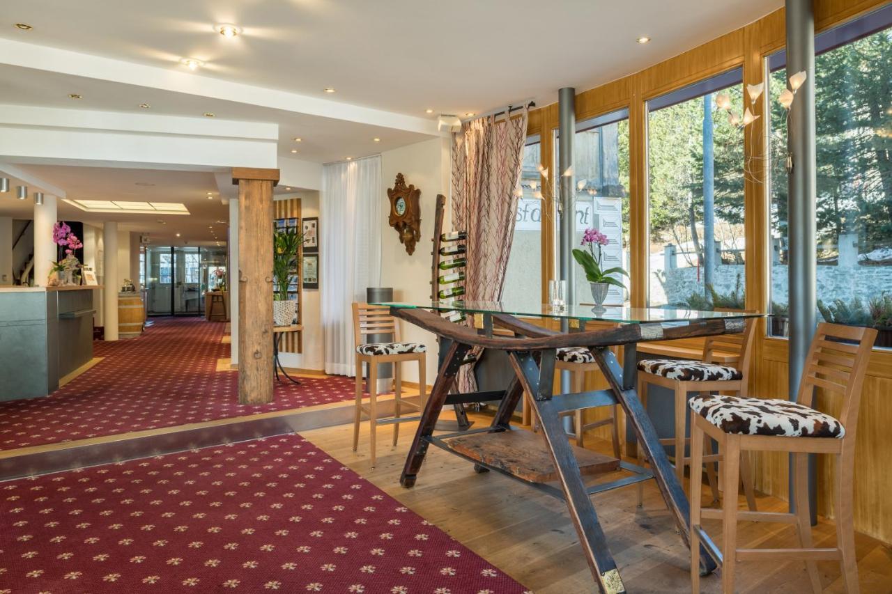 Schweizerhaus Swiss Quality Hotel Maloja Eksteriør bilde