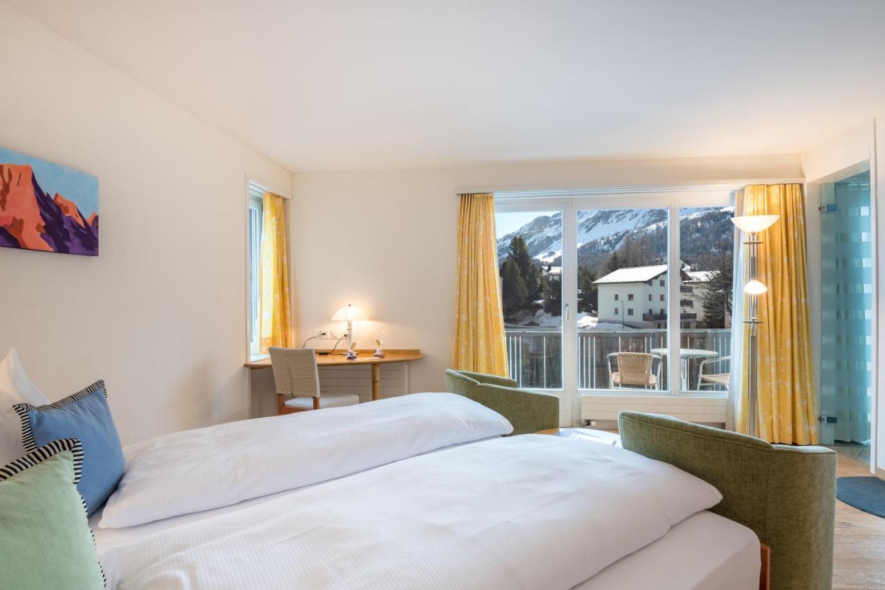 Schweizerhaus Swiss Quality Hotel Maloja Eksteriør bilde
