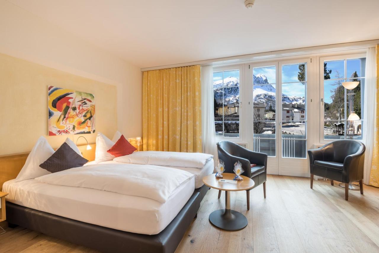 Schweizerhaus Swiss Quality Hotel Maloja Eksteriør bilde