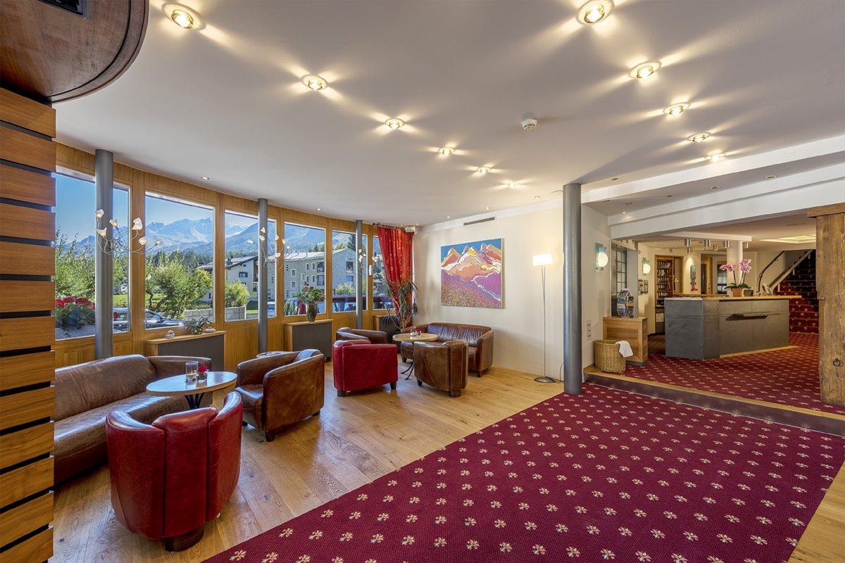 Schweizerhaus Swiss Quality Hotel Maloja Eksteriør bilde