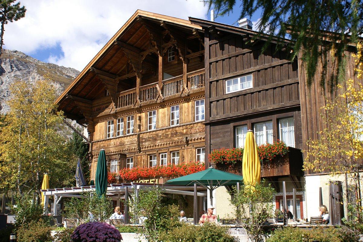 Schweizerhaus Swiss Quality Hotel Maloja Eksteriør bilde