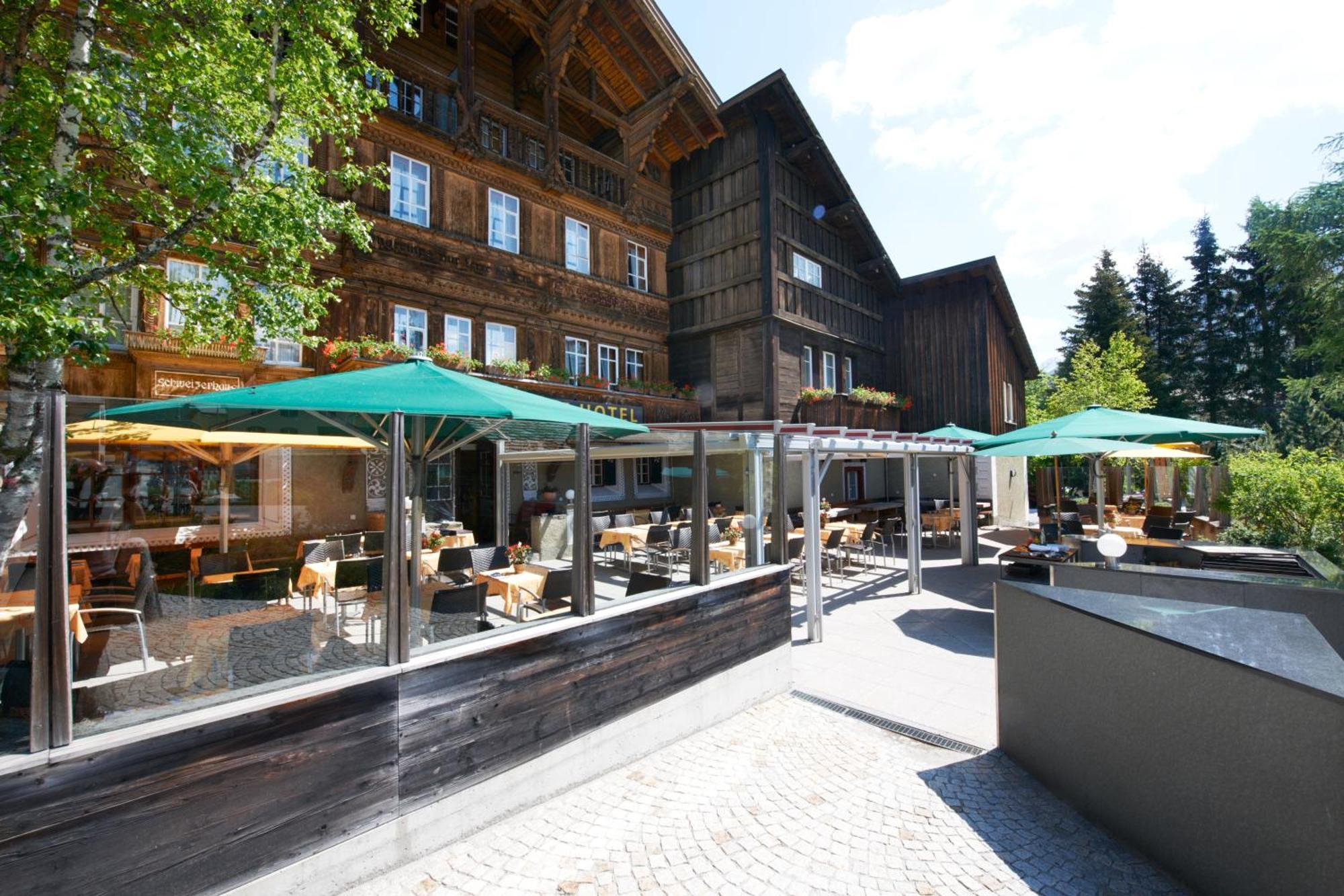 Schweizerhaus Swiss Quality Hotel Maloja Eksteriør bilde
