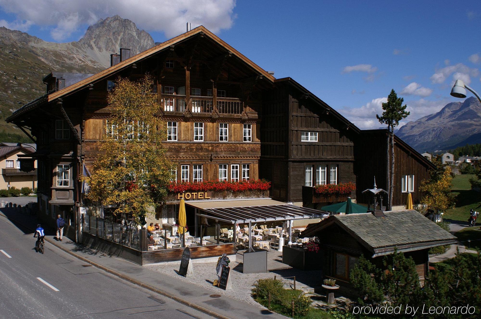 Schweizerhaus Swiss Quality Hotel Maloja Eksteriør bilde