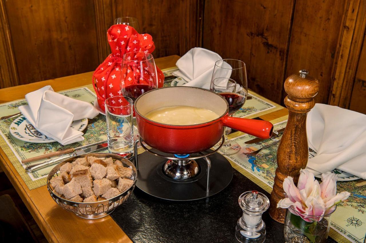 Schweizerhaus Swiss Quality Hotel Maloja Eksteriør bilde
