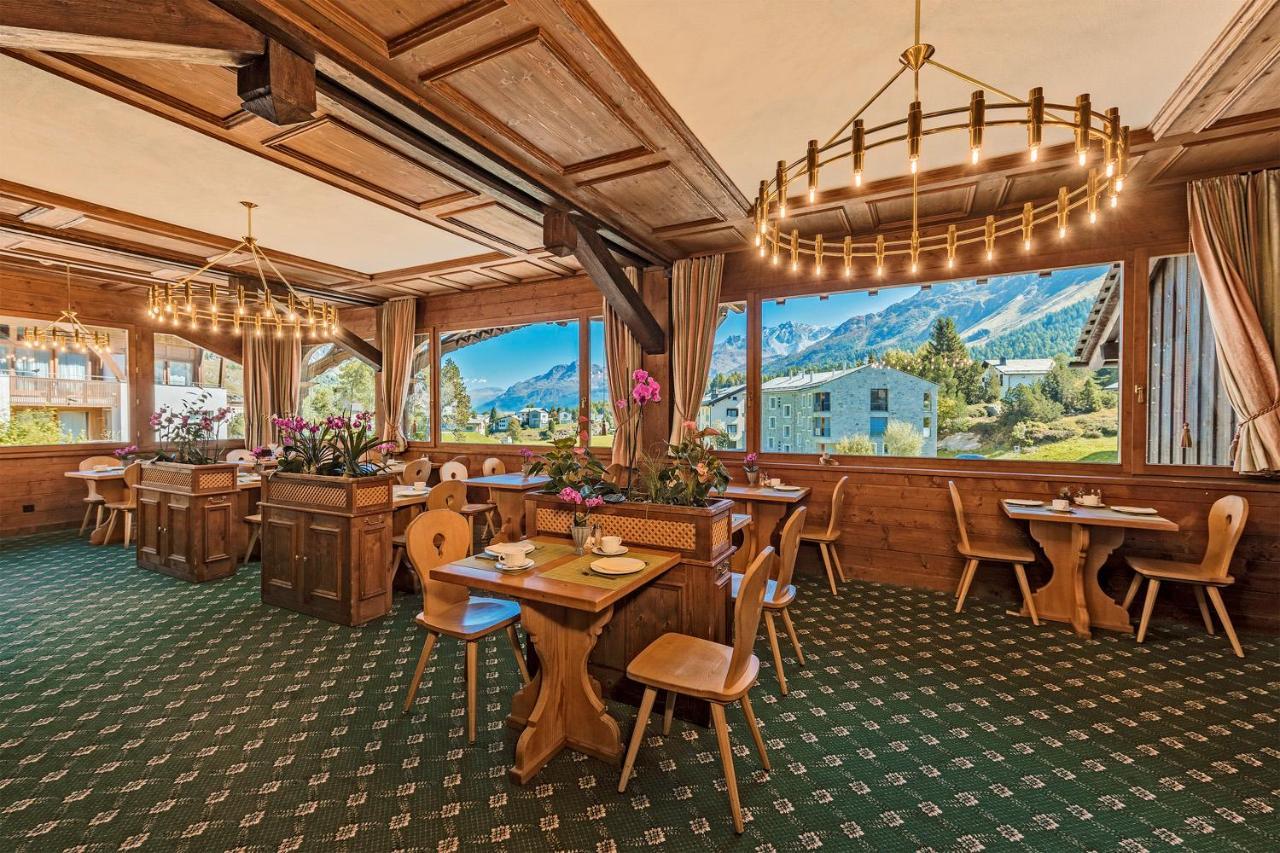 Schweizerhaus Swiss Quality Hotel Maloja Eksteriør bilde