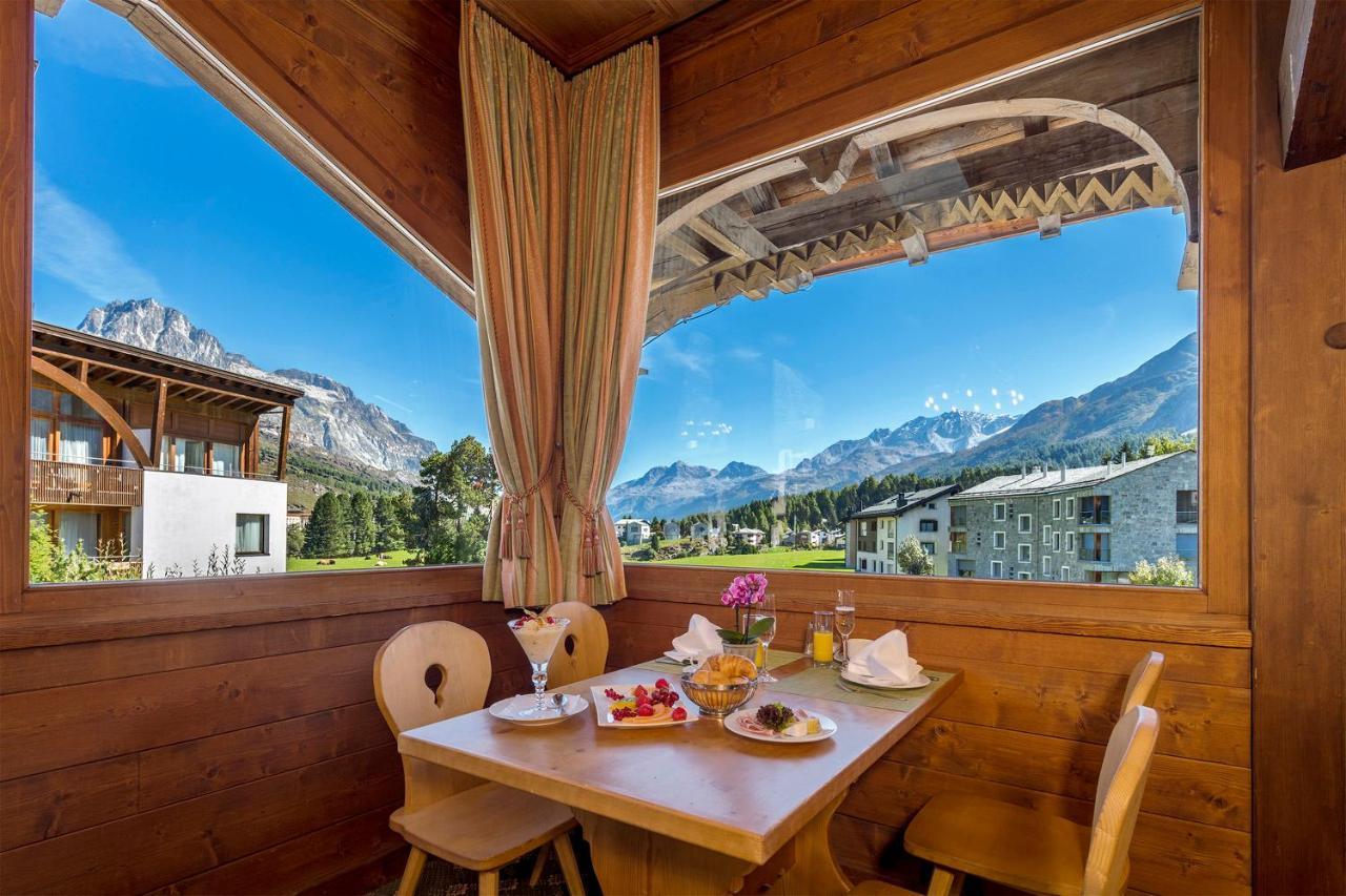 Schweizerhaus Swiss Quality Hotel Maloja Eksteriør bilde
