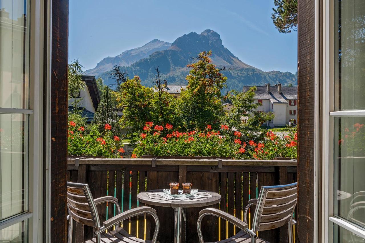 Schweizerhaus Swiss Quality Hotel Maloja Eksteriør bilde